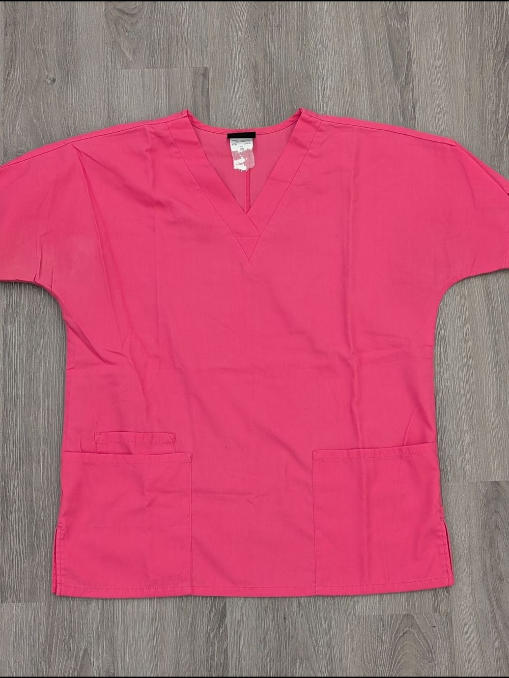 Cherokee Pink Workwear Scrub Top